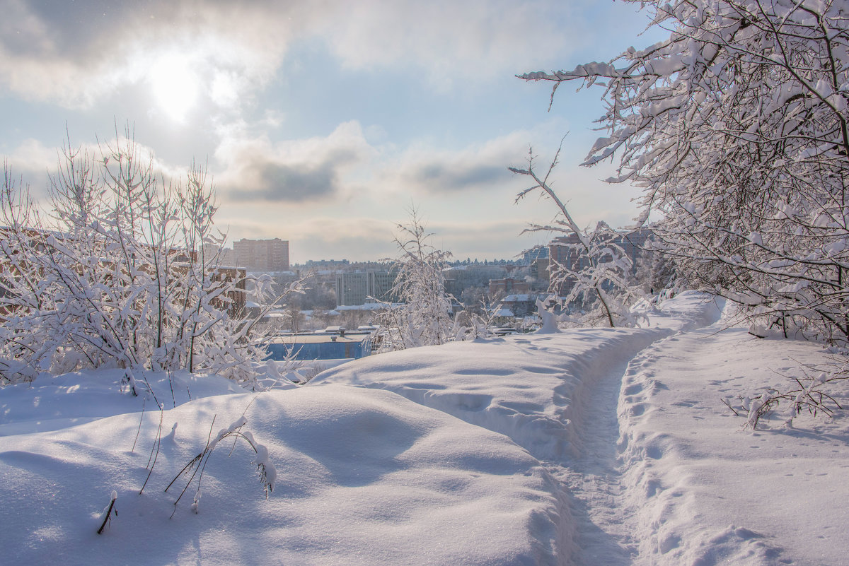 А за городом - зима, зима... - Владимир Безбородов