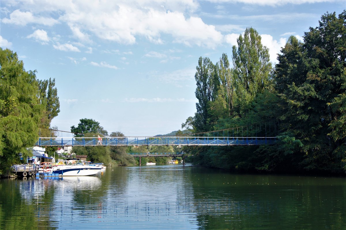 Подвесной мост над рекой Вулан - Виктория Попова