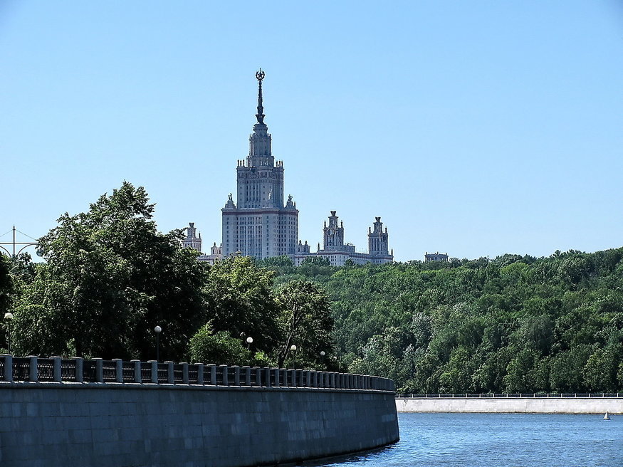 Воробьевы горы. МГУ. - Татьяна Беляева