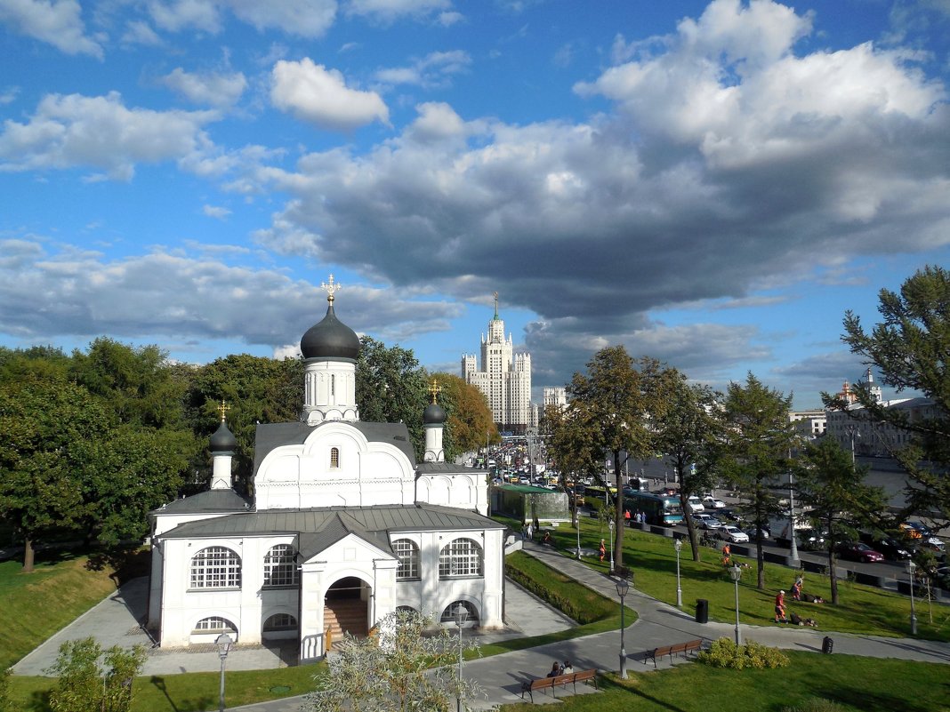 Церковь зачатия святой Анны. 16 век. Москва. Зарядье - Надежда 