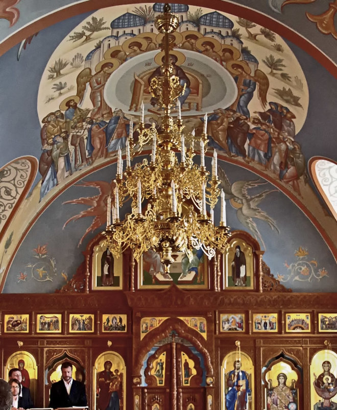 В храме Троицы Живоначальной - Nikolay Monahov