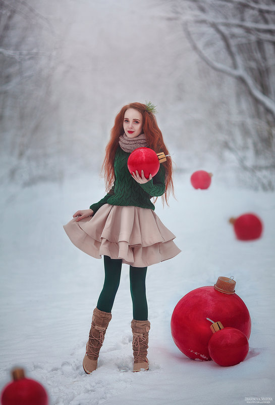 Новогодняя куколка - Марина Жаринова