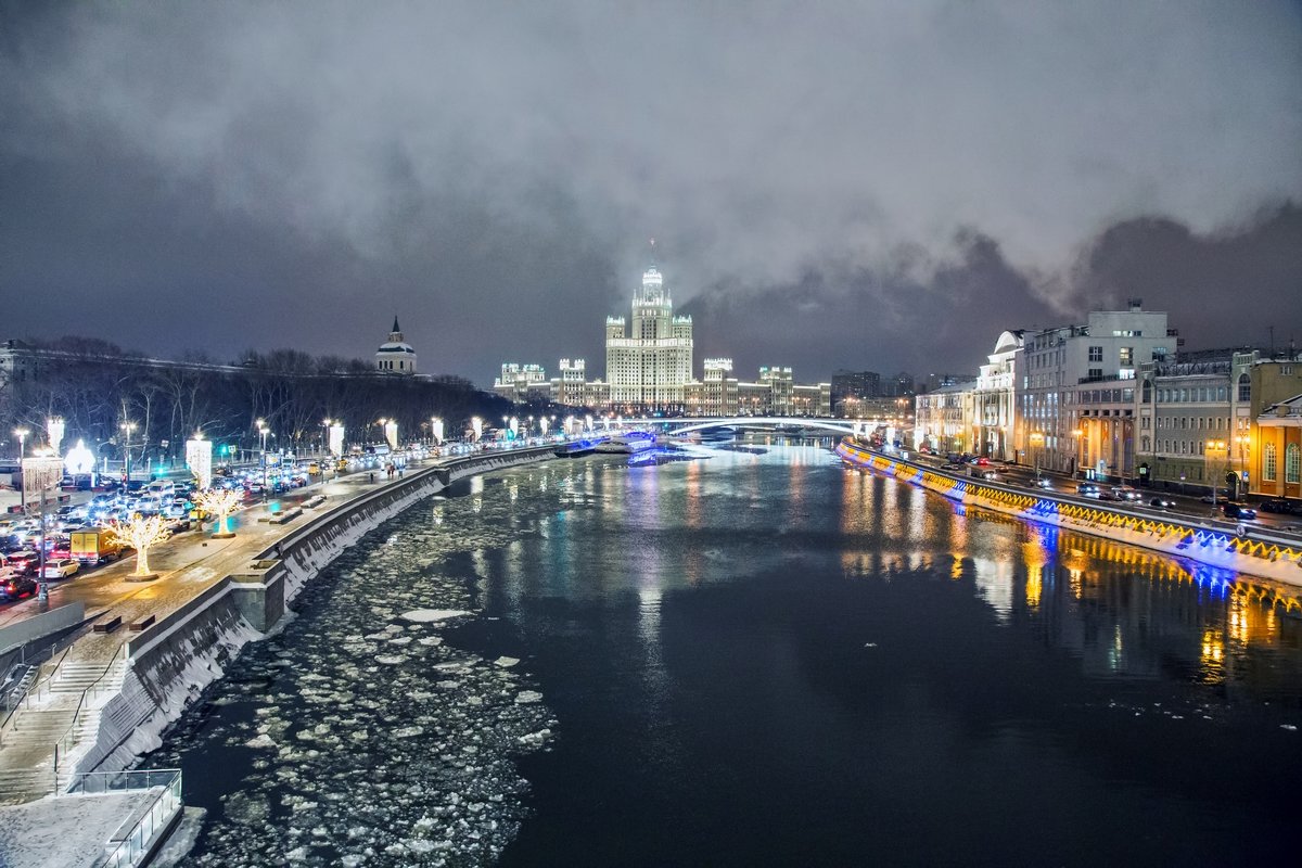 Зимняя Москва река - Наталия Водяницкая