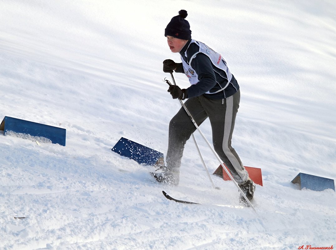 Лучше сто раз правильно смазать лыжи, чем один раз склеить ласты на трассе..:-) - Андрей Заломленков