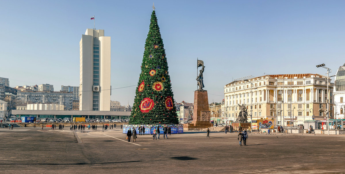 Площадь борцов революции, Владивосток - Эдуард Куклин