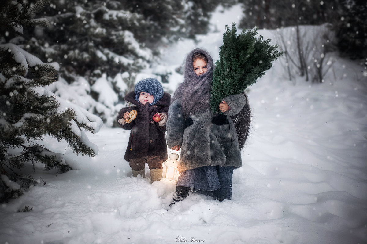 дети в лесу - Вилена Романова