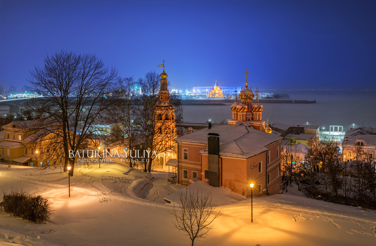 Вид на Рождественскую церковь - Юлия Батурина
