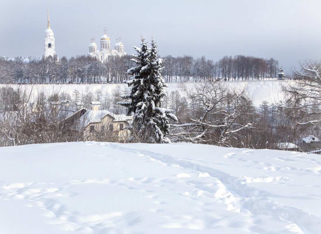 Зимний пейзаж - Константин Подольский
