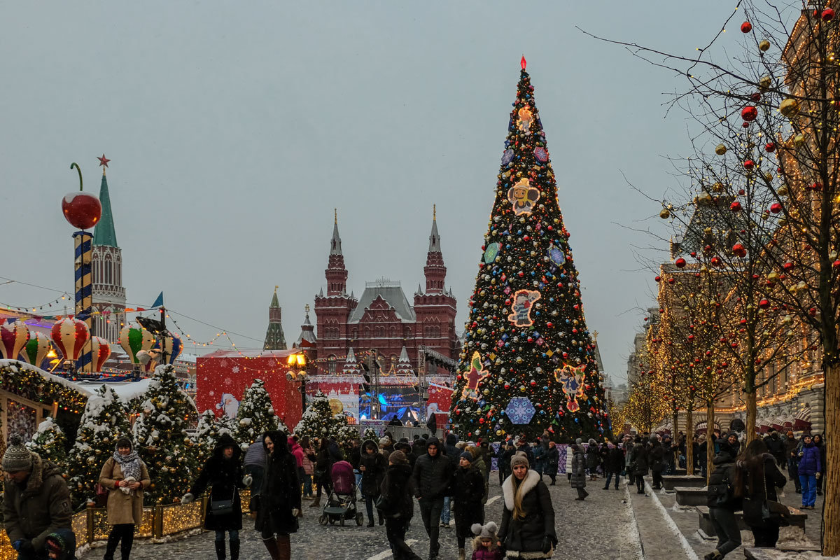 Новогодняя Красная площадь (08.01.2019) - Надежда Лаптева