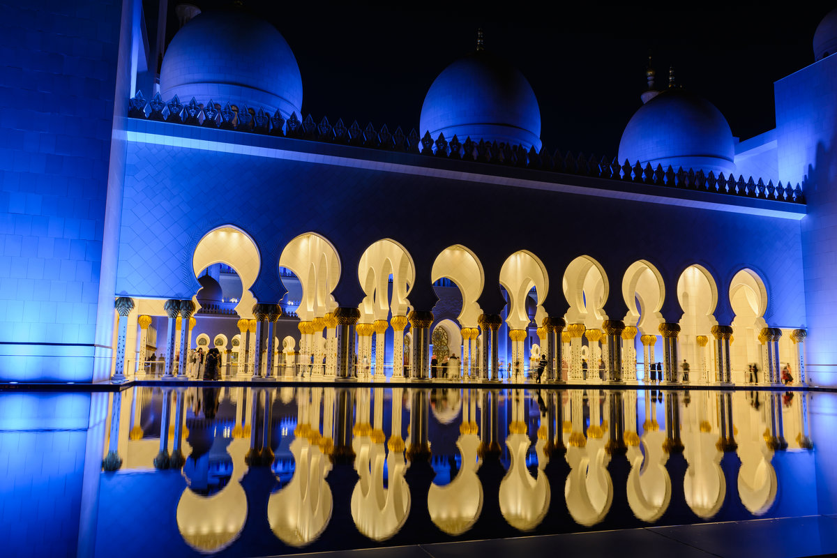 Мечеть шейха Зайда, Абу-Даби, О.А.Э. - Александр Янкин