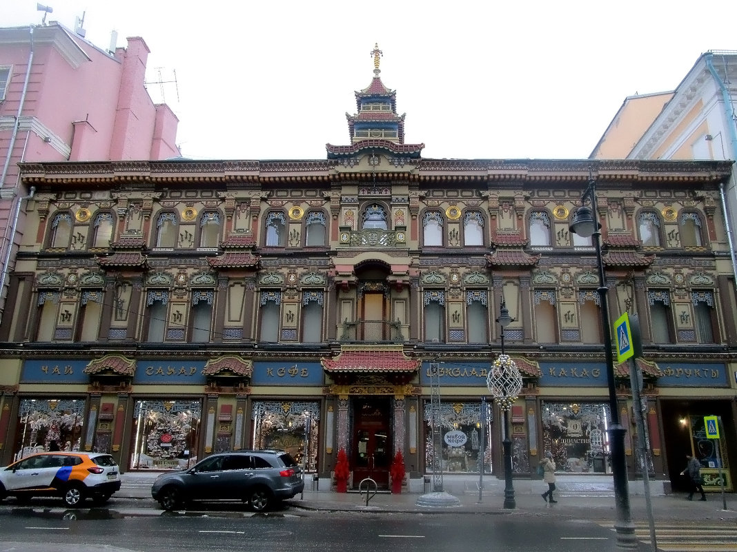 Чайный дом на Мясницкой  в Москве - Ольга Довженко