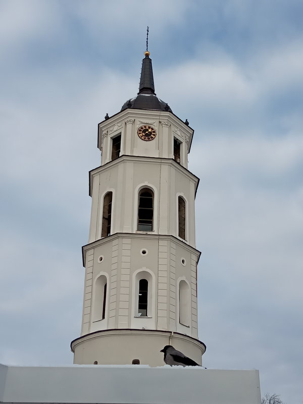 Колокольня на (Кафедральной) площади в Вильнюсе - Lijka 