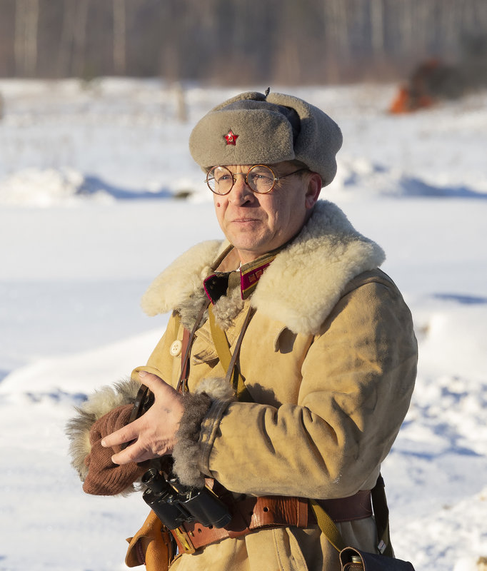 Командир батальона - Владимир Горячев