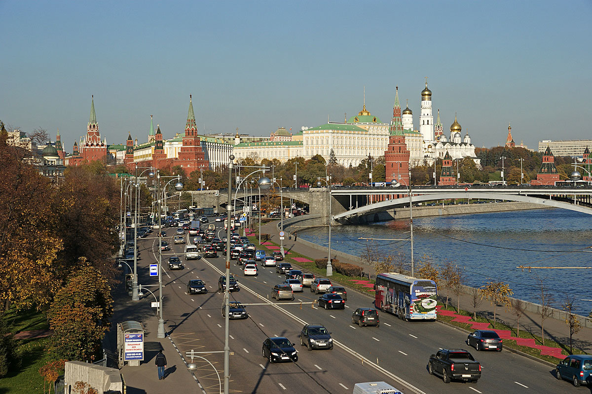 Вид на Кремль с Патриаршего моста - Сергей Курников
