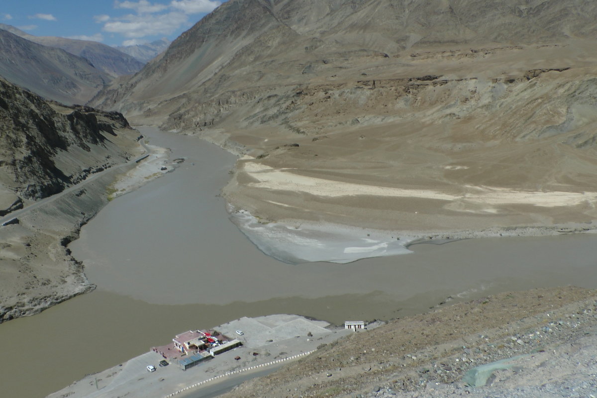 Слияние рек Hindus и Zanskar - Evgeni Pa 