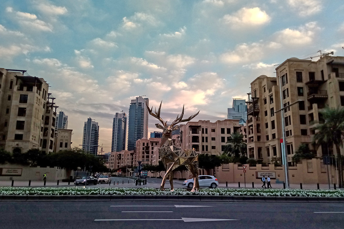 Золотые олени на улицах Дубая - Alex 