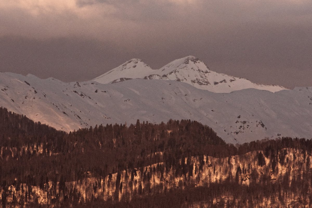 зима в горах - Олег Кручинин