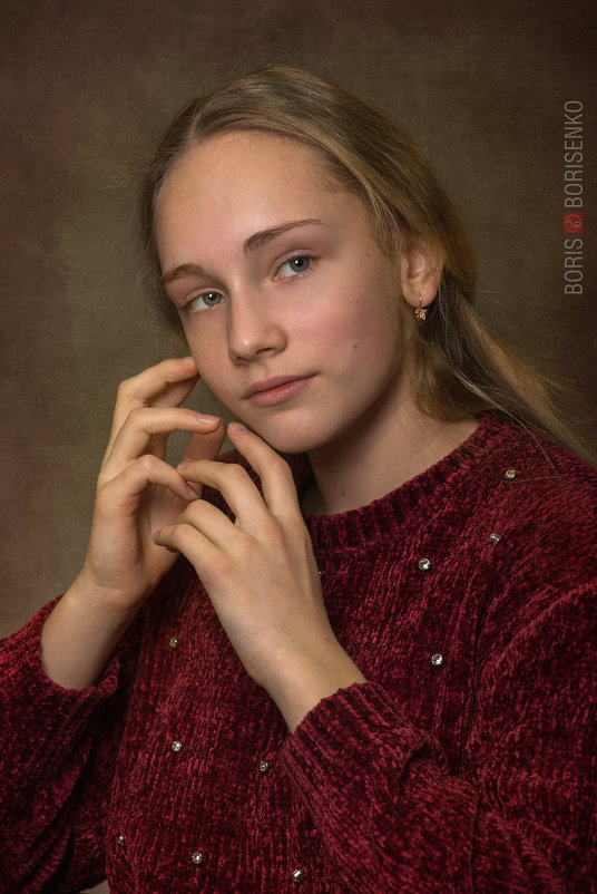 Детский портрет - Борис Борисенко