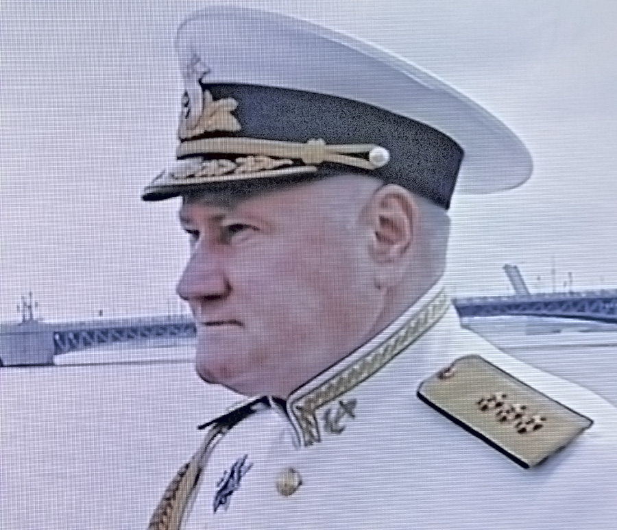 Главком ВМФ России - Nikolay Monahov