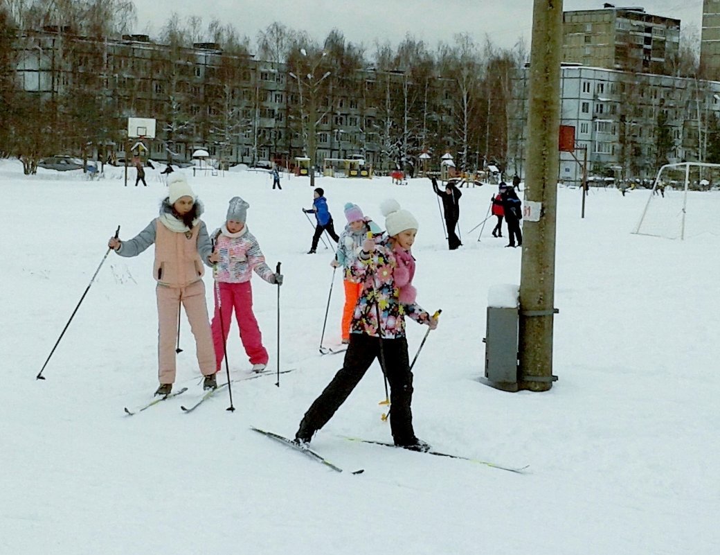 на лыжне - Владимир 