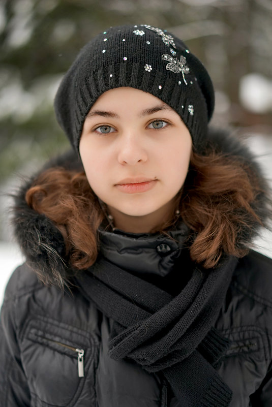 Зимний портрет - Иван Степанов