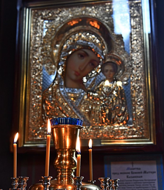 В Соборе Владимирской иконы Божией матери - Евгений Васин