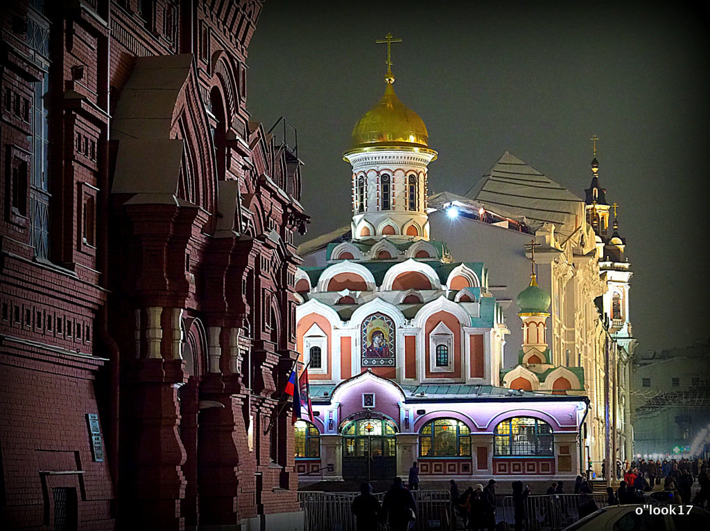 вид на Храм зимой - Олег Лукьянов