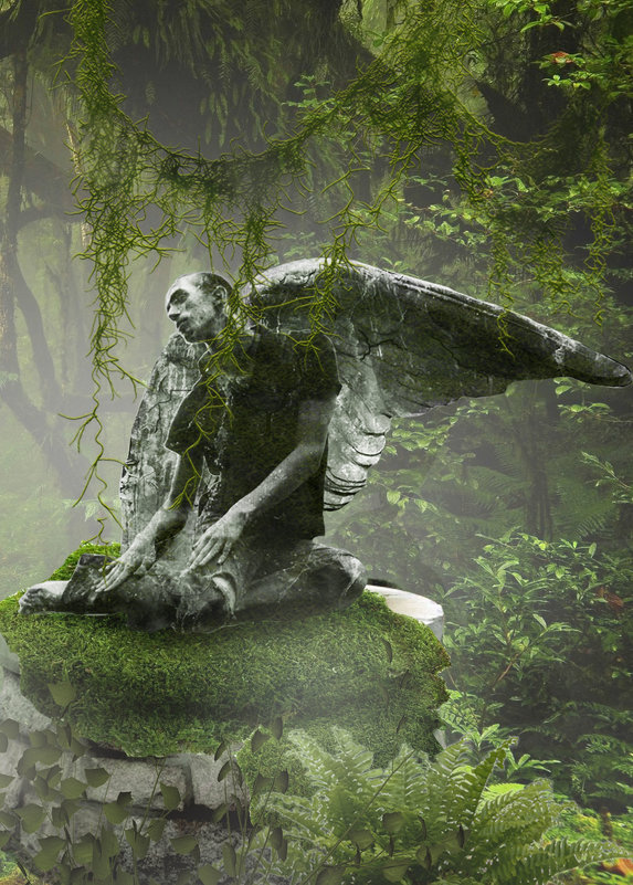 " Статуя в лесу" - Натали Кудланова
