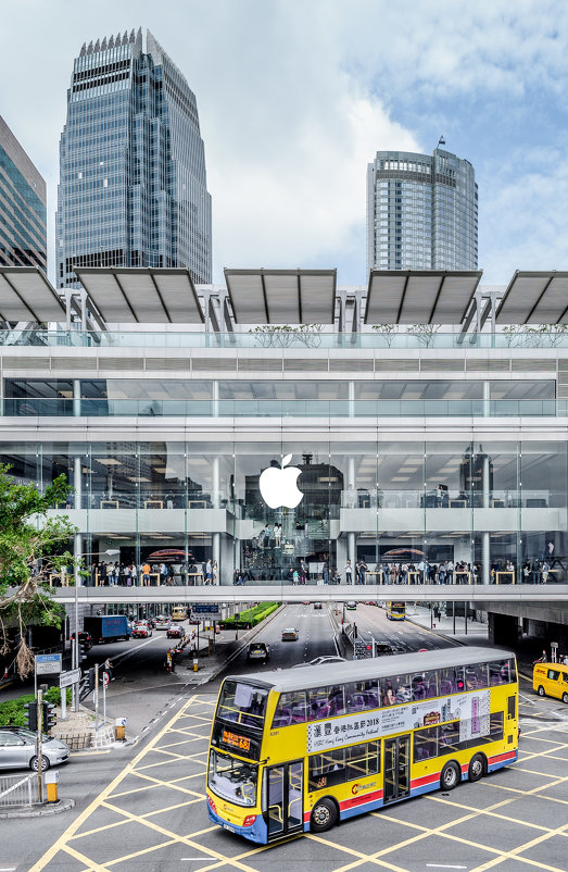 Главный магазин Apple в Гонконге. - Edward J.Berelet