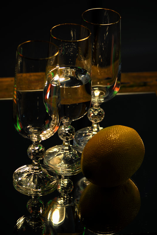 Лимон с бокалами - Андрей + Ирина Степановы