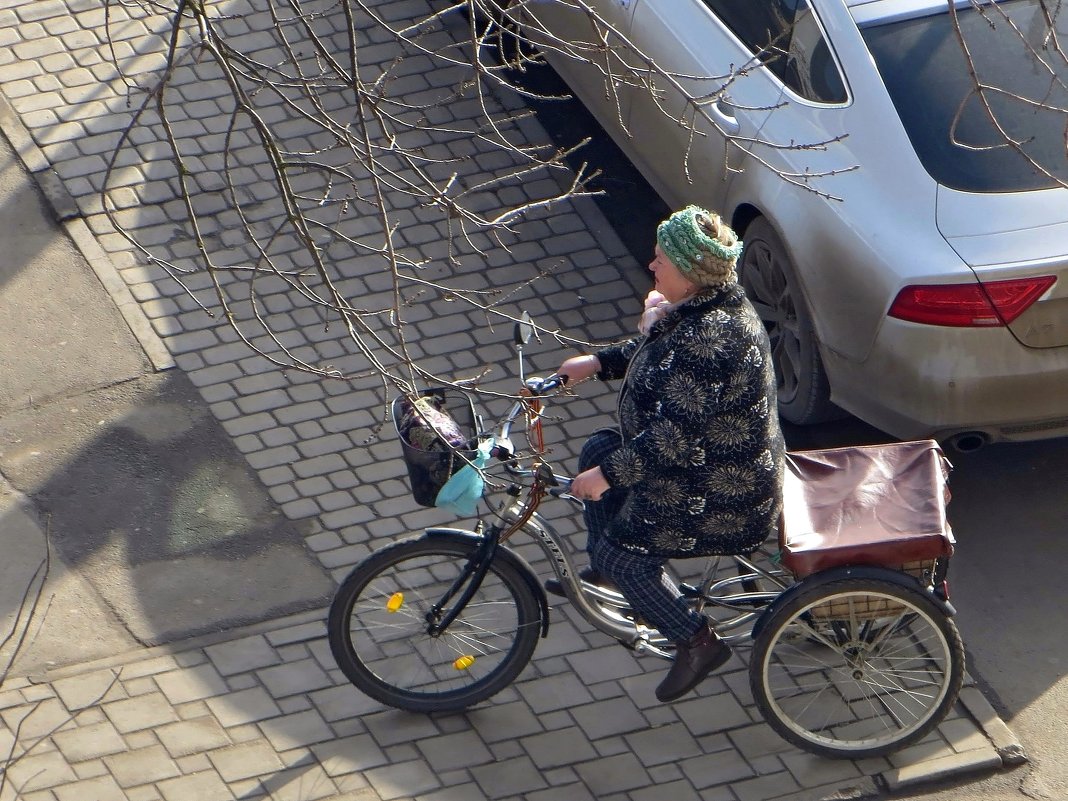 Краснодар. Взрослые велосипеды-трициклы становятся всё более популярными - Татьяна Смоляниченко