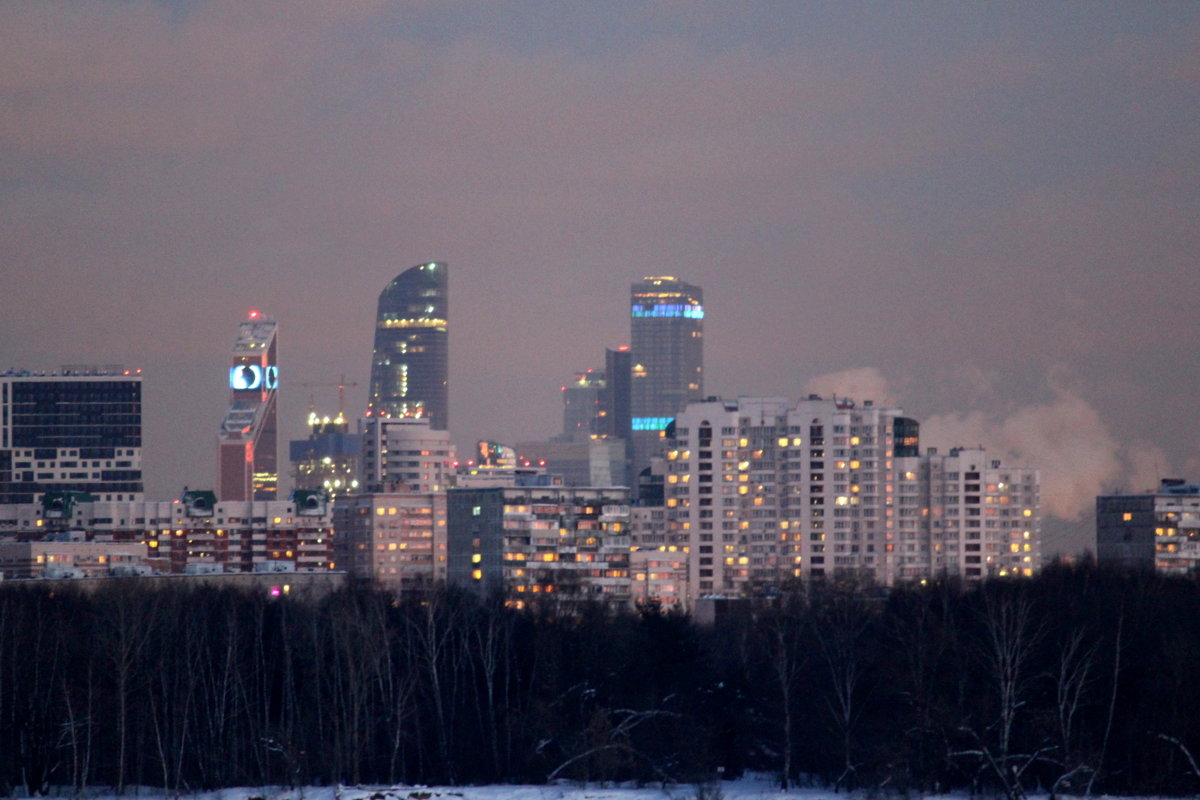 Москва-Сити - жанна нечаева