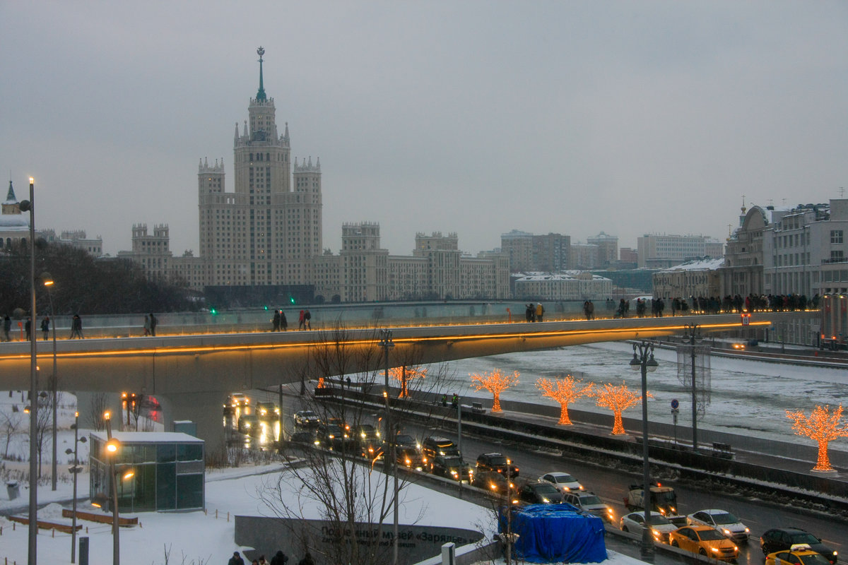 Москва,парк Зарядье, парящий мост - SmygliankA 