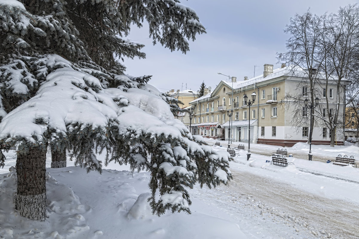 Городская зарисовка. - Анатолий Грачев