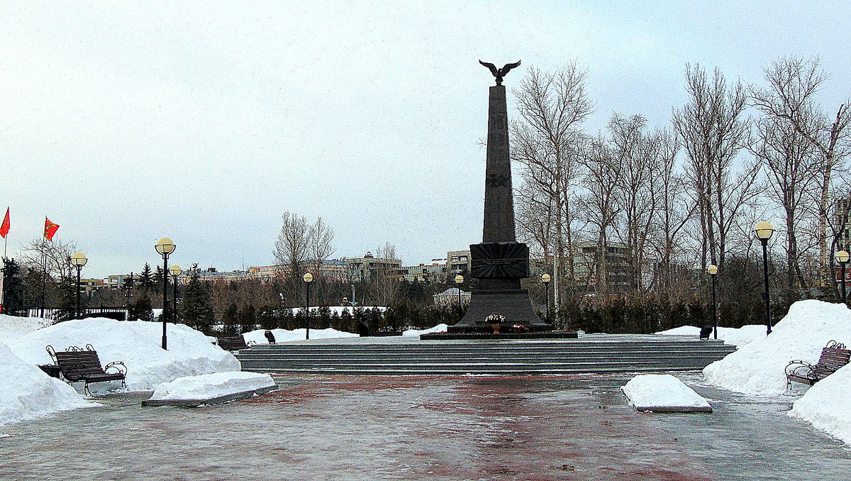 Памятник воинам - Любовь 