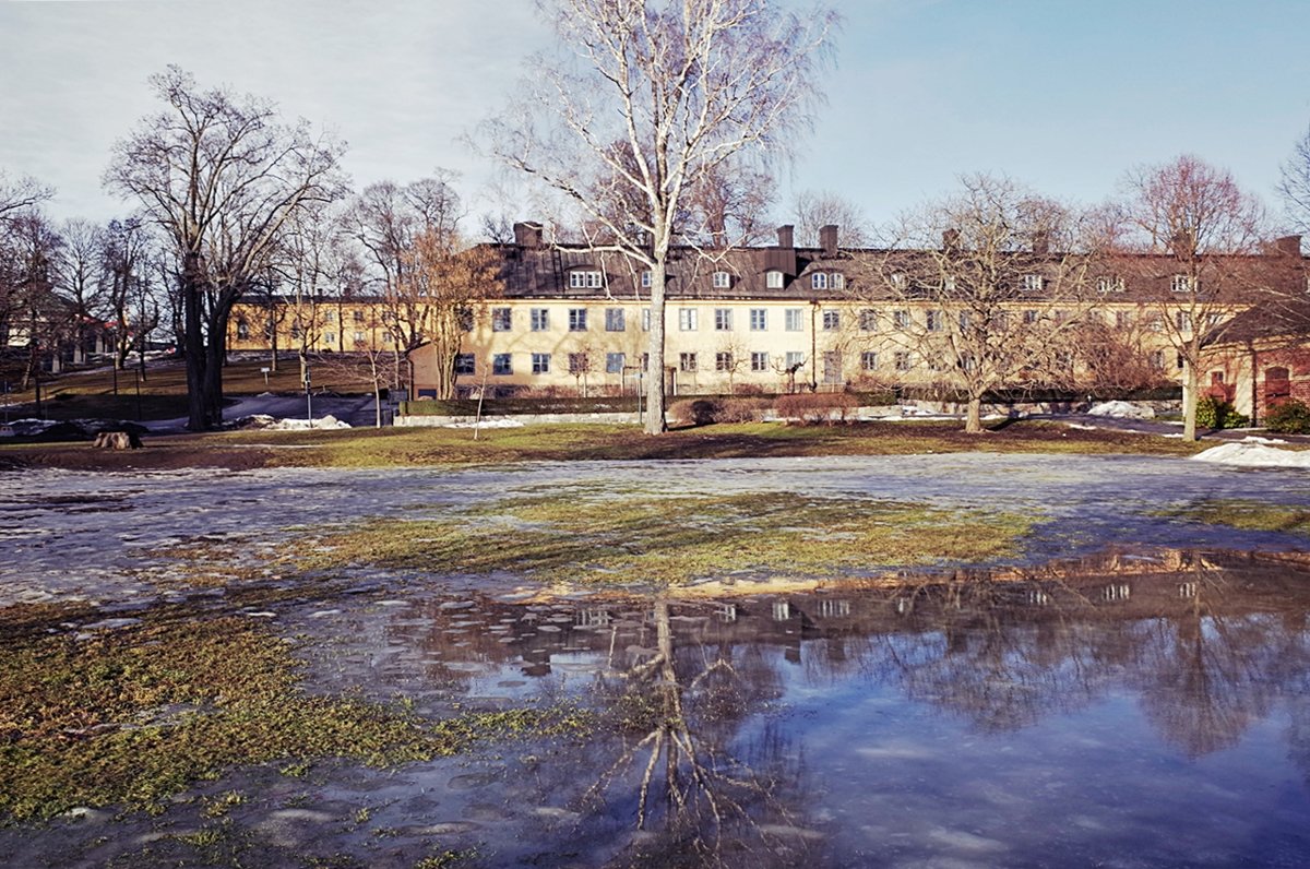 Стокгольм, февральская акварель - wea *