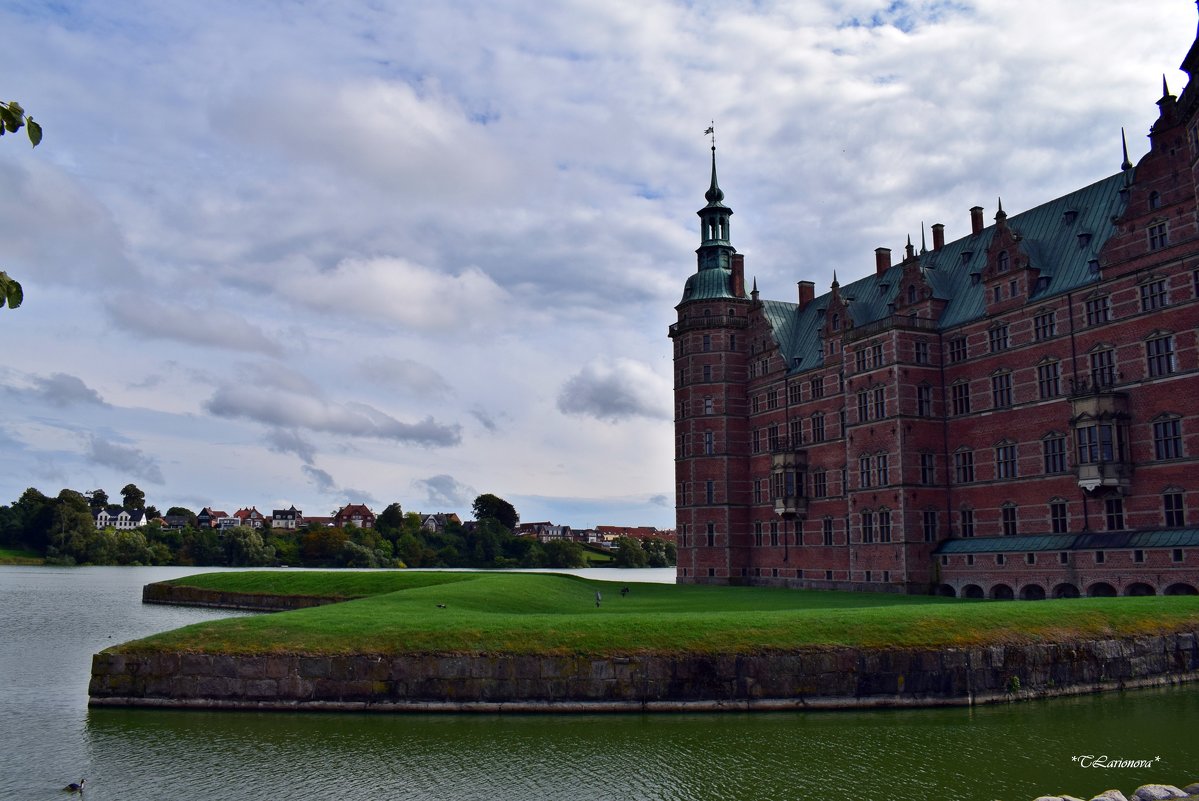 Дания дворец Фредериксборг на старых фото