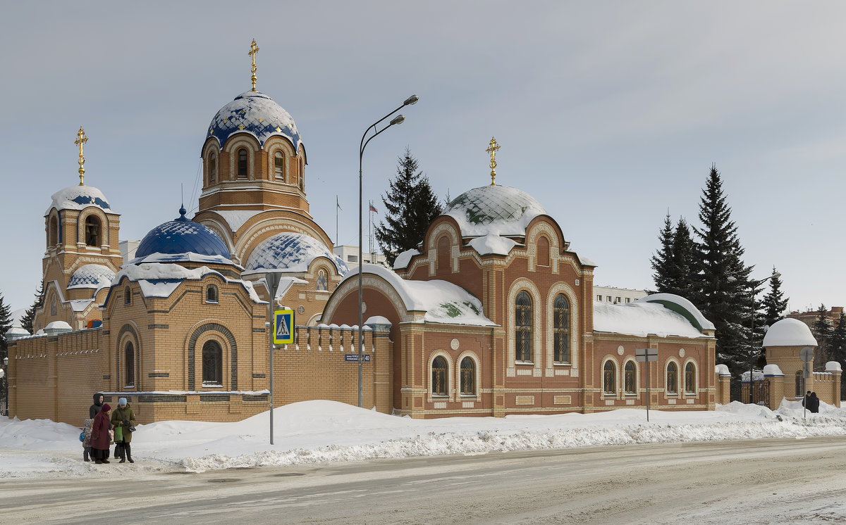 Храм Успения Пресвятой Богородицы в Йошкар-Оле. - Анатолий Грачев