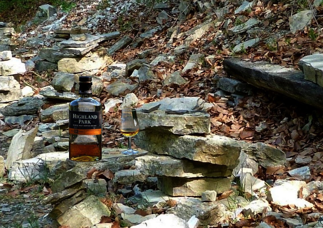 Whisky on the rocks  ;-) - Heinz Thorns