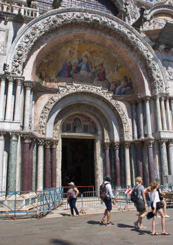 Собор Сан-Марко в Венеции. Центральный вход - Лира Цафф