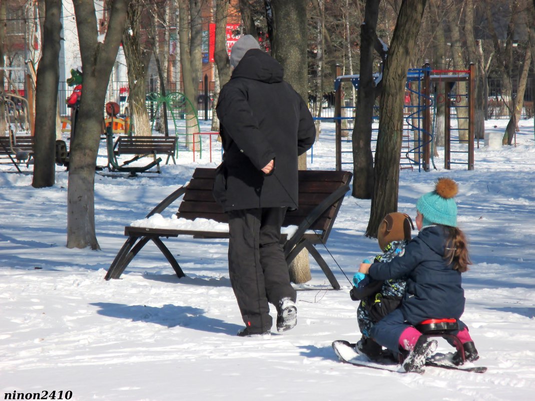 В зимнем парке - Нина Бутко