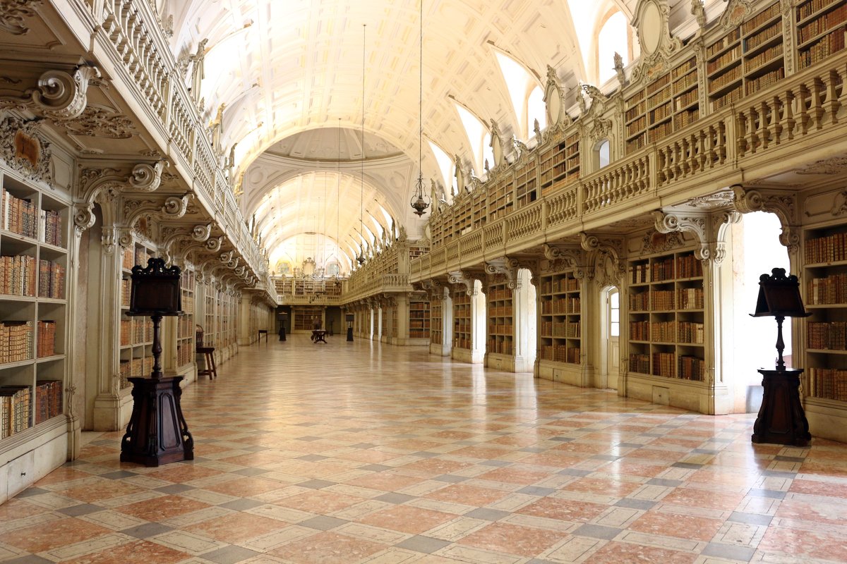 Библиотека дворца Мафра - Ольга 