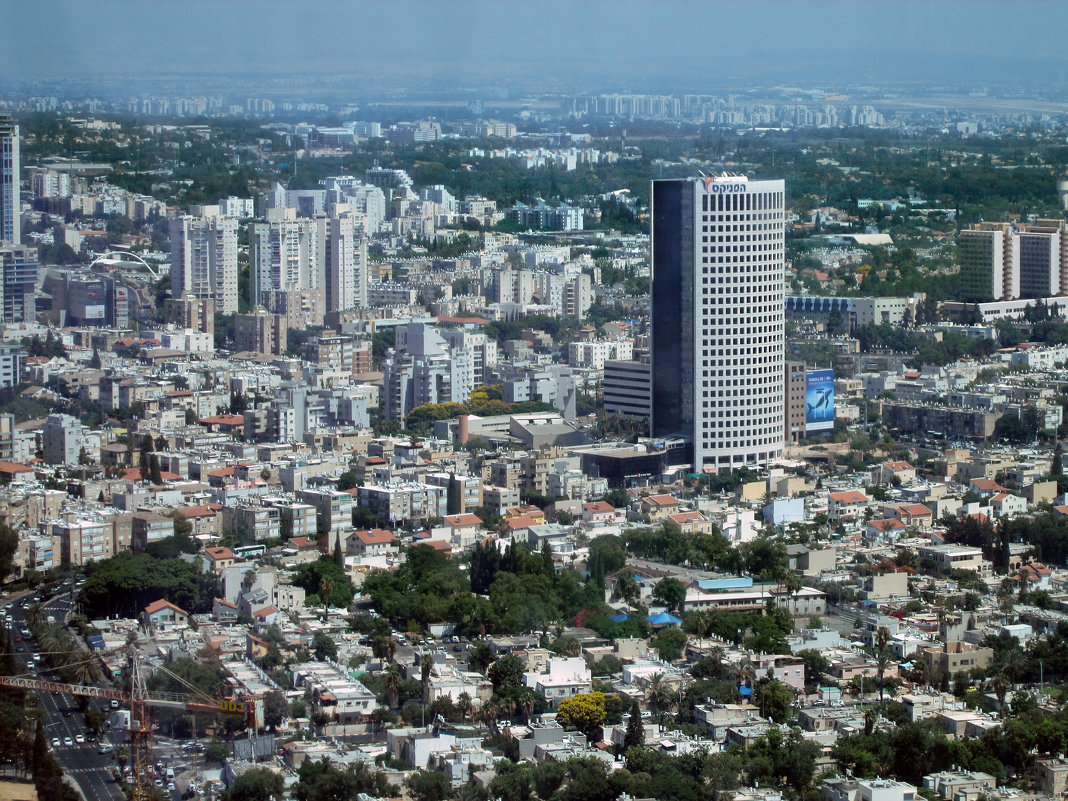 Тель Авив, вид с 49-го этажа башни Азриэли - Надя Кушнир