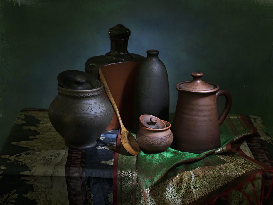 глинянная посуда - Viacheslav Krasnoperov