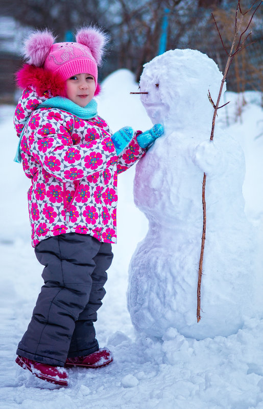 Наш снеговик - Вера Сафонова