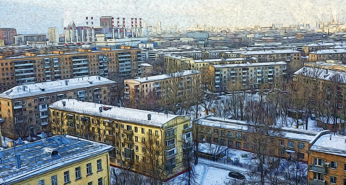 Городской пейзаж - Алексей Виноградов