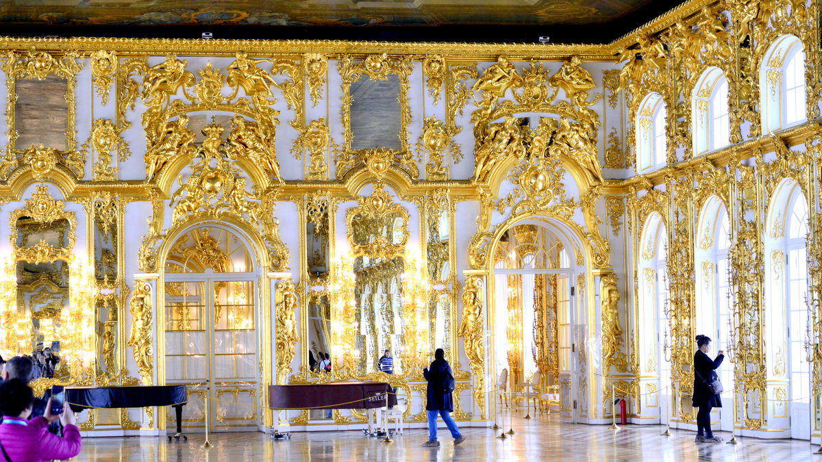 Большой зал Екатерининского дворца  1 - Сергей 