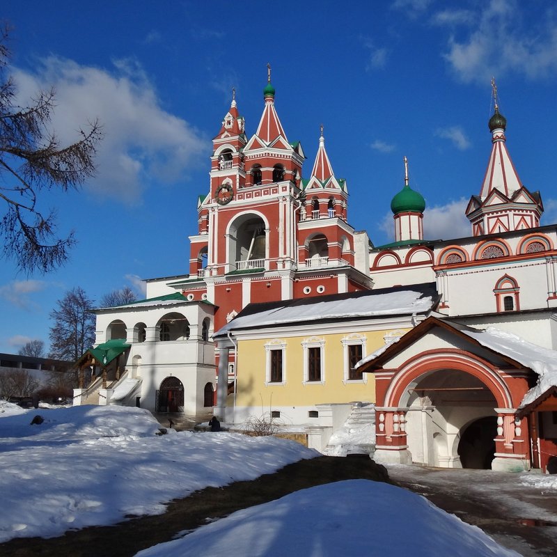 Саввино Сторожевский монастырь зима