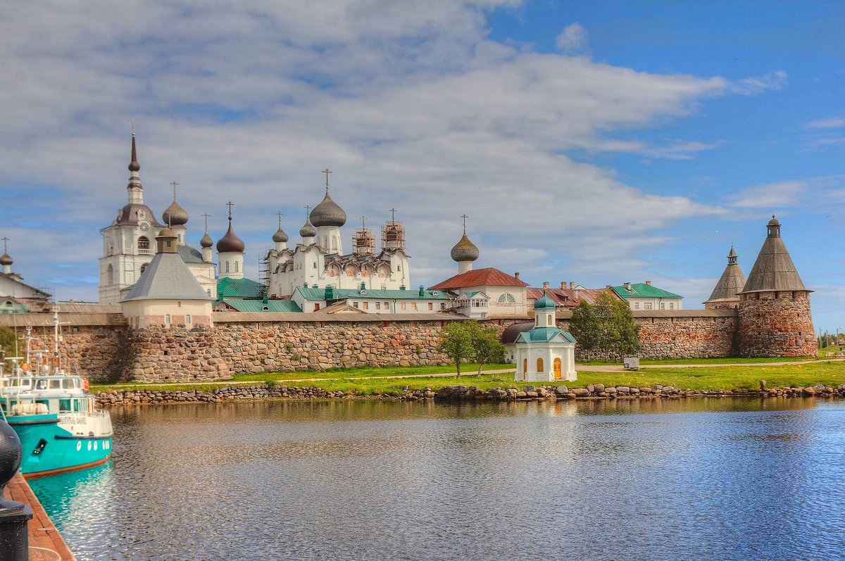 Вид на Соловецкий монастырь - Константин 