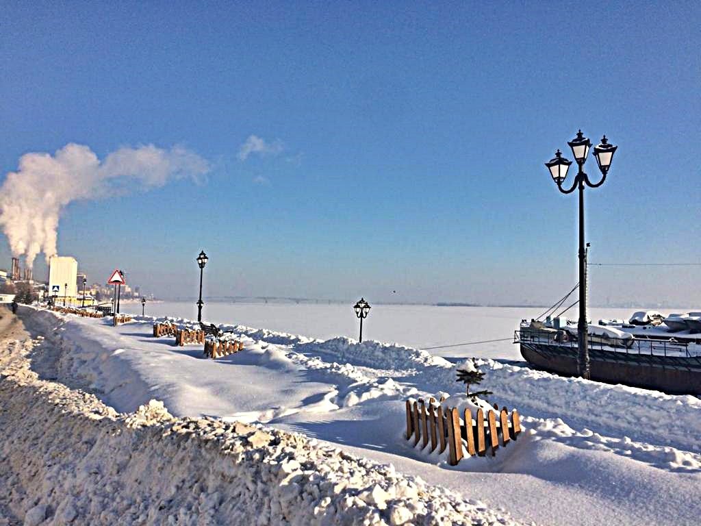 Занесло меня в  занесённый снегом Саратов - Виталий Селиванов 